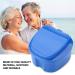 Waterproof Denture Box for Elderly - Dark Blue Denture Container | International Shipping Available - Buy Online on GoSupps.com