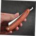 1pc Vintage Wooden Handle Razor for Men | Beard Shaving Eyebrow Shaping Hair Salon Shaver - Practical Manual Shaving Cutter - Buy Online on GoSupps.com