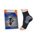 Buy Ankle Protector for Tibia & Fibula - Compression Support for Strains & Sprains - Daily Use | Taiwan Excellence L/XL Black - Buy Online on GoSupps.com