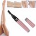 Kikumi Electric Eyebrow Trimmer WATERPROVEN PENE Shape Flexible Shaving Face Hair Remover for Use Home Travel Use Pink - Buy Online on GoSupps.com