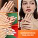 Zifuton Gel Nail Tips Set - 384 Pieces Ballerina & Almond Shapes | Full Cover Press-On Nails for DIY & Nail Studios - 24 Sizes - Buy Online on GoSupps.com