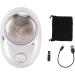 Haofy Portable Electric Beard Clipper - Powerful Trimming Tool with Stainless Steel Cutter Head for Travel | Electroplate Silver - Buy Online on GoSupps.com