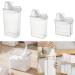 Laundry Detergent Dispenser Clear Airtight Washing Powder Dispenser with Scale and Cup 1800ML - Buy Online on GoSupps.com