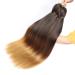 Ombre Pre Stretched Braiding Hair, 28''-6 packs Ombre Yaki texture Braid Hair Extensions, 100% Quality Kanekalon Synthetic Colorful Hair Braids (pack of 6, 1b-30-27) 28 Inch (Pack of 6) 1b-30-27