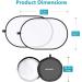 NEEWER 47x71 inch Light Diffuser Panel for Photography - Soft White Fabric with Carry Bag - Collapsible Pop Out Modifier for Studio and Outdoor Portrait Shooting - Buy Online on GoSupps.com