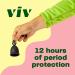 Viv Menstrual Cup with Ring - Soft & Flexible Silicone Cup for Light & Heavy Flow - Sustainable & Reusable - Wear for 12 Hours - Large Size - Buy Online on GoSupps.com
