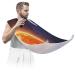 Beard Bib Apron Beard Bib Hair Catcher for Men Shaving and Trimming Non-Stick Waterproof Beard Cape Grooming Cloth Solar System