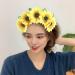Kalsfisuia Sunflower Hair Accessory Polyester Beach Hair Decoration Simulation Flower Hair Hoop for Women and Girl - Buy Online on GoSupps.com