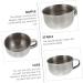 Beavorty 7 Pcs Stainless Steel Shaving Soap Bowl Set - Premium Men's Grooming Essentials for Effortless Shaving - Buy Online on GoSupps.com
