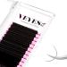VEYES Cashmere Individual Lash Extensions 0.03-0.20 B/C/CC/D/J/M Curl 8-20mm Mixed & Single Length Volume Eyelashes Tray Matte Black Professional Supplies for Lash Techs(0.05 D 8-16mm) D-0.05 8-16mm