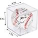 Acrylic Baseball Display Case - UV Protected, Clear Cube for Autographed Memorabilia (1) - Buy Online on GoSupps.com