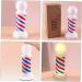 FRCOLOR Signs Luminous Pole Barber Pole Light Decorative Lights Red White Blue To Rotate Equipment - Buy Online on GoSupps.com