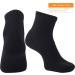 RZTT 90% Merino Wool Ankle Socks for Men & Women - Soft & Thin for Athletic Activities - 3 Pairs, Black, Large - Buy Online on GoSupps.com