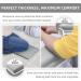 Bath Kneeler and Elbow Rest Set | Non-Slip Mat for Baby Bathing Comfort | Gray, Quick Drying, Arm Support, Pockets - Buy Online on GoSupps.com