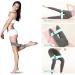 VAV Elastic Resistance Bands Set of 3 | Non-Slip Booty Bands for Legs & Butt | Hip Bands for Home Workouts | Stretch Exercise Loops for Squats & Glute Training - Buy Online on GoSupps.com