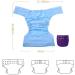 Buy 2 Set Adult Cloth Diapers - Reusable Incontinence Solutions | Purple 72-92cm - Buy Online on GoSupps.com