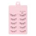 UAMOU 2-50Boxes Manga Lashes False Eyelashes Doll Korean Natural Anime Lashes Spiky Thick Faux Mink Eye Lash Strips Makeup Cheerfully (Color : M28 Size : 5 boxes)