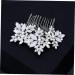 MAGICLULU 1 PC Comb Wedding Dress Headdress Crystal Hairpin Crystal Hair Decor Hair Supply Bridal Headpiece Hair Barrettes Bohemia Hair Accessories Bride Decorate European and American Alloy - Buy Online on GoSupps.com