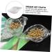 STOBOK Conch Storage Box Silicone Molds Epoxy Crafts Mold Tray Casting Mold Silicone Tool Three-dimensional White 12.9x6.4cm - Buy Online on GoSupps.com