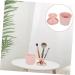 Buy Makeup Brush Cleaning Pad Set - Portable Cleaning Bowl & Tool for Beauty - Pink 8.5x8x6.8CM - International Shipping Available - Buy Online on GoSupps.com
