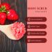 Strawberry Body Scrub - Exfoliating Sugar Scrub for Women | Vegan-Friendly Long Lasting Fragrance - 8 oz - Buy Online on GoSupps.com