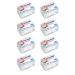 Sanitral tooth flap stick strong dental floss 2-in-1 toothpick with transparent travel case perfect for family hotel travel (400 pieces)