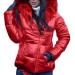 Hehiy women winter jacket Long down jacket quilting jacket winter coat parka jacket outwear women winter warm down coat jacket women transition jacket women winter coat black winter coat women ragwear red m