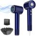 Hair Dryer Fentgo High Speed Ionic Hair Dryer with Diffuser Professonal Blow Dryer 110 000 RPMD for Fast Drying 1500W 4Temps /2Speeds Thermo-Control Hairdryer for Women Home Travel (Blue)
