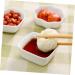 Zerodeko 2pcs Sauce Plate Sauce Dipping Bowl Ceremic Dipping Snack Platter Mini Bowls Ceramic Dessert Plate Seasoning Sauce Dish Condiment Dish Bowl Small Glass Bowls White Food Blush - Buy Online on GoSupps.com