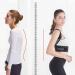 Breathable Hunchback Correction Belt - Upper Back Brace & Posture Corrector for Men & Women - Large White Spinal Support & Shoulder Straightener - Buy Online on GoSupps.com