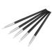 5 Pieces Shaper Silicone Pen for Shaping Modelling Brush Clay Shaper Modelling Tool Brush Colour Shaper Soft Version