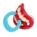 Silicail Baby Pacifier - Funny Sound Wall Design & Flat Nipple for Better Suction - International Shipping Available - Buy Online on GoSupps.com