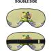 Funny Frog Yoga Eye Mask | Unisex Adjustable Blackout Sleep Mask for Travel & Naps - Buy Online on GoSupps.com
