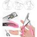 Acrylic Nail Kit - White Pink Clear Powder & Liquid, Electric Nail Clipper, Top Base Coat, Tips, Forms & DIY Art Tools - Beginner Set - Buy Online on GoSupps.com