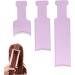 Planche de balayage kit de mise en vidence des cheveux 3 pi ces planche balayage en plastique avec dents peigne en arc kit teinture capillaire largi facile utiliser pour la section l - Buy Online on GoSupps.com