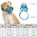 Nasjac Soft Dog Muzzle for Medium Dogs - Adjustable Anti-Bark Solution | Durable & Comfortable for Small & Large Breeds - Buy Online on GoSupps.com