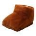 Ulafbwur Foot heating under the desk USB electrical foot warmer thermal insulation automatic USB charging heating thicken warm feet plush 3 gear temperature heating pillows for at home brown
