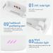 UV Toothbrush Sanitizer Case Portable Mini Toothbrush Sanitizer with Dryer Heating Fan Drying Rechargeable Toothbrush Cover Sterilizing Box for Home Travel & Fits All Toothbrushes Typ2 - Buy Online on GoSupps.com