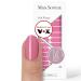 Miss Sophie nail film - First Kiss - single -colored pink nail wraps - 24 ultra -thin self -adhesive long -lasting nail foils First Kiss 24