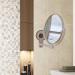 MINIDAHL 3X Bath Mirror Cosmetic Mirror 1X/3X Magnification Suction Cup Adjustable Makeup Mirror Double-Sided Bathroom Mirror - Buy Online on GoSupps.com