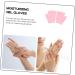 FRCOLOR 2 Pairs Gel Moisturizing Gloves Women Moisturizing Gloves Hand Muffs for Men Hand Moisturising Gloves Overnight Gloves for Dry Hands Night Relief Dipping Spa Skin Gel Miss Pink - Buy Online on GoSupps.com