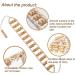 Wood Therapy Cellulite Massage Roller Rope | Self Massage Tools for Pain Relief | Body Shaping Roller for Neck, Leg & Back | 20x3 Inch - Buy Online on GoSupps.com