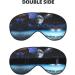 Space Planet Soft Eye Mask - Adjustable Sleep Aid for Comfort & Fatigue Relief - Full Eye Coverage for Better Sleep - International Shipping Available - Buy Online on GoSupps.com