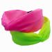 Hodooly 2-Piece Fluorescent Knotted Headbands for Women and Girls - Wide Hair Hoops - Hair Accessories - Buy Online on GoSupps.com