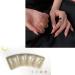 24pcs Long Coffin Ballerina False Nails with Glue - Aurora Nude | Full Cover Press on Manicure for Women and Girls - Cool Fake Nails - Buy Online on GoSupps.com