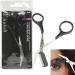 2x Stainless Steel Eyebrow Groomer Pro Trimmer Comb Scissors for Precision Grooming - Buy Online on GoSupps.com