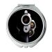 YENDOSTEEN Mirror Compact Mirror gun rack Round Mirror bullet pocket mirror portable mirror