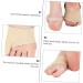 Bunion Spacers Toe Cover Gel Protectors - 1 Pair | Toe Sleeve, Splint, Socks & Separator for Foot Care | Pedicure Arm Pad - 19x6.5cm - Buy Online on GoSupps.com
