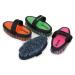 Shires 1397 Ezi-Groom Grip Body Brush: Lime Green