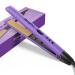 Mnsyflns Hair Straighteners Lightweight 2 in 1 Ceramic Plates Straightener & Curler Gift for Woman and Girl Hair Styler with Temperature 120 -200 Purple